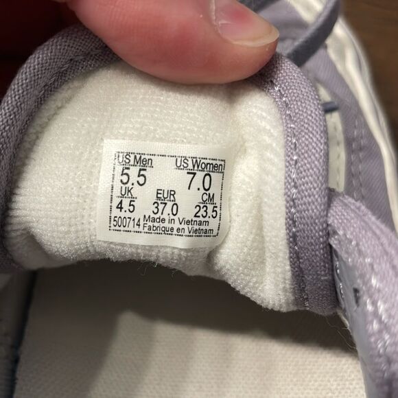 Vans Style Old Skool Ultra Cush Decon Sneaker in Lavender Fog Marshmallow Size 7 - Picture 6 of 9